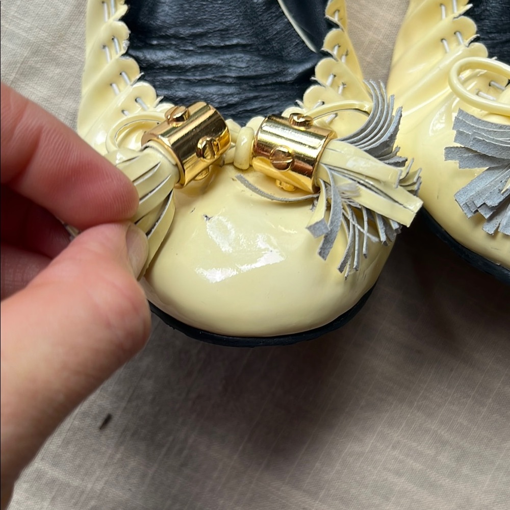 Tory Burch Yellow Flats - Picture 8 of 10